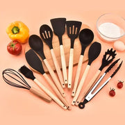 Silicone Cooking Utensil Set – Heat-Resistant Kitchen Tools (10+ Pieces)