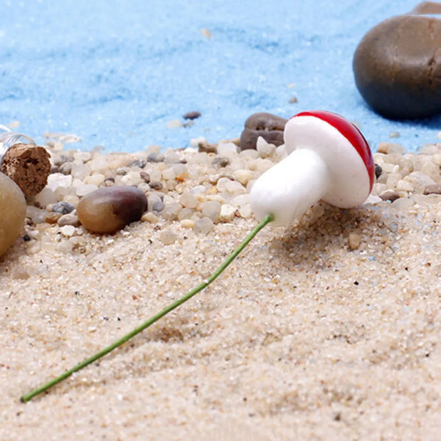 50Pcs Mini Red Foam Mushrooms