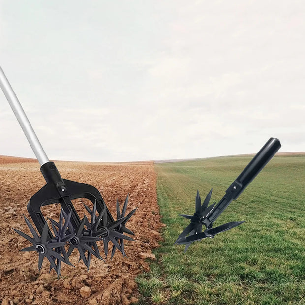 2-in-1 Garden Aerator and Rotary Tiller