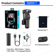 Handheld 3-Axis Gimbal Stabilizer for Smartphones