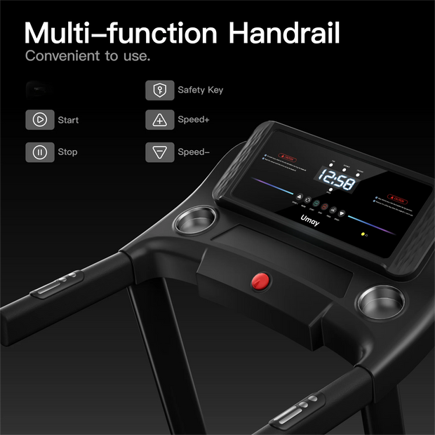 Foldable Electric Treadmill – 3.0HP