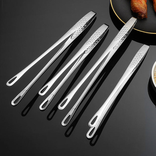 Extra Long Stainless Steel BBQ Grill Tongs