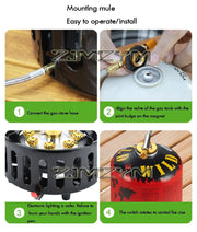 Outdoor Gas Stove with Electronic Ignition