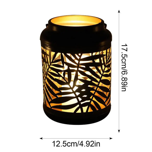 Vintage Hollow Metal Tealight Candle Holder Ornament