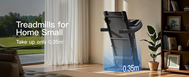 Foldable Electric Treadmill – 3.0HP