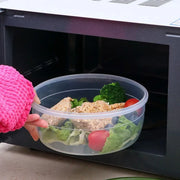 Microwave-Safe Transparent Food Storage Lunch Box