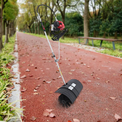 Petrol-Powered Sweeper with Nylon Brush