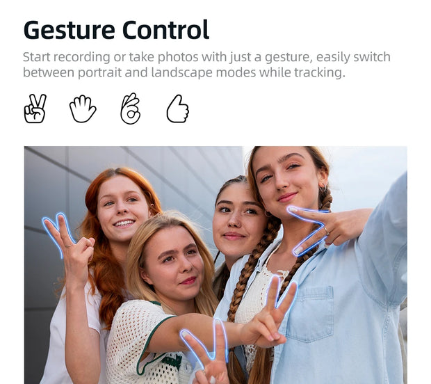 Handheld 3-Axis Gimbal Stabilizer for Smartphones