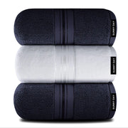 Thick 100% Cotton Absorbent Bath Towel Set
