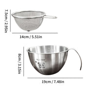 304 Stainless Steel Mixing Bowl Set