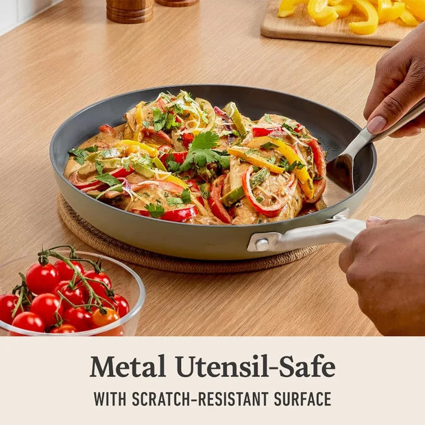 Ceramic Nonstick 12pc Cookware Set
