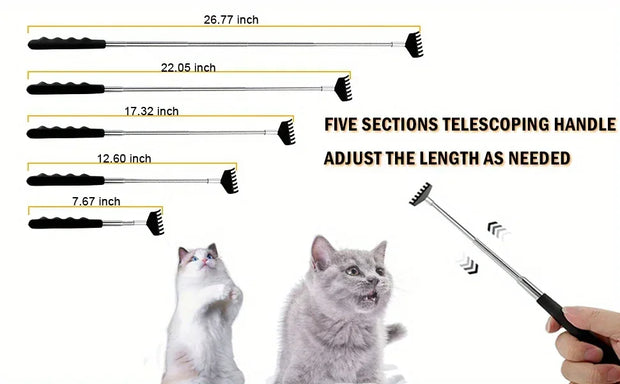 Extendable Stainless Steel Telescopic Back Scratcher