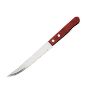 Stainless Steel Steak Knife Set Wooden Handle