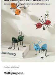 Creative Iron Ant Garden Ornament