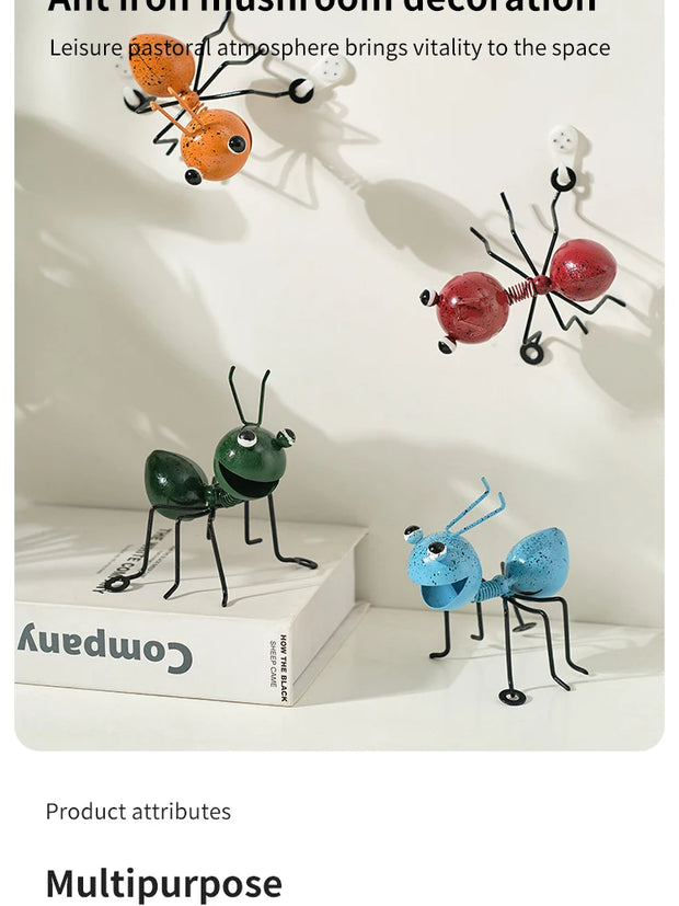 Creative Iron Ant Garden Ornament