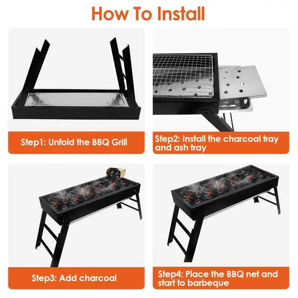 Portable Charcoal Grill