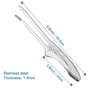 Stainless Steel Anti-Slip BBQ Tongs