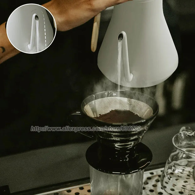 Gooseneck Electric Kettle 0.9L Stainless Steel