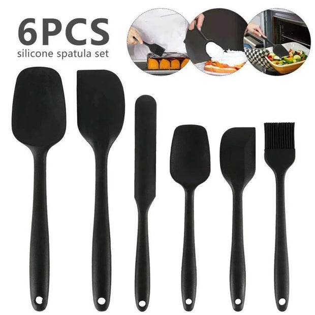 6-Piece Silicone Spatula Set