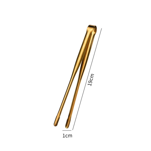 Stainless Steel Kitchen BBQ Food Tongs Set