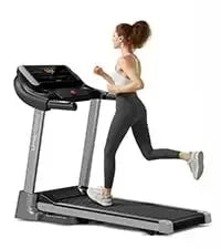 3.0HP Foldable Incline Treadmill with Sensors