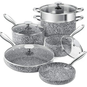 22-Piece Nonstick Stone Cookware Set
