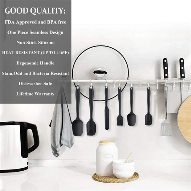 6-Piece Silicone Spatula Set