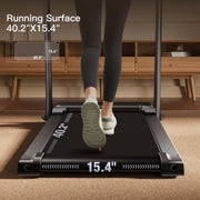 Folding Electric Treadmill for Home Use – 2.5HP Motor, LED Console, Heart Rate Monitor