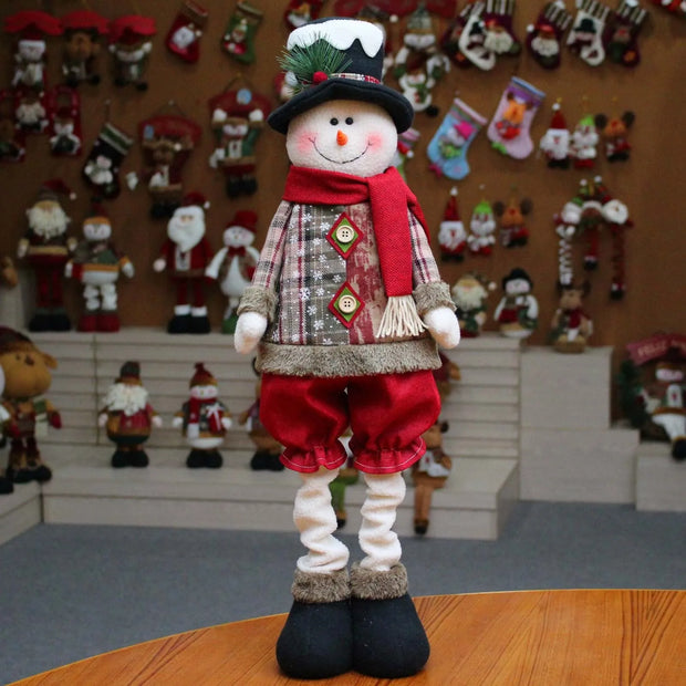 Scalable Santa, Snowman & Reindeer Christmas Doll