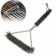 Stainless Steel BBQ Grill Cleaning Brush Tool