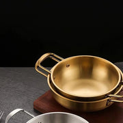 Stainless Steel Seafood Pot – Induction & Gas Compatible