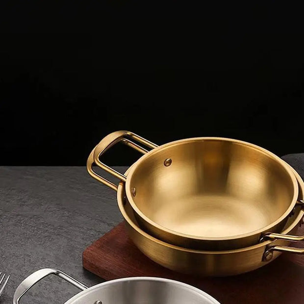 Stainless Steel Seafood Pot – Induction & Gas Compatible
