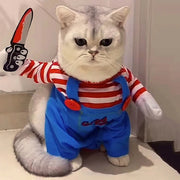 Funny Cat & Dog Halloween Costume