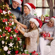 24pcs Mini Christmas Tree Hanging Balls