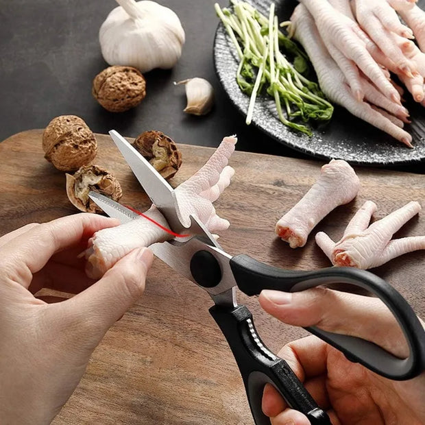 33-Piece Silicone & Stainless Steel Kitchen Utensil Set – Black