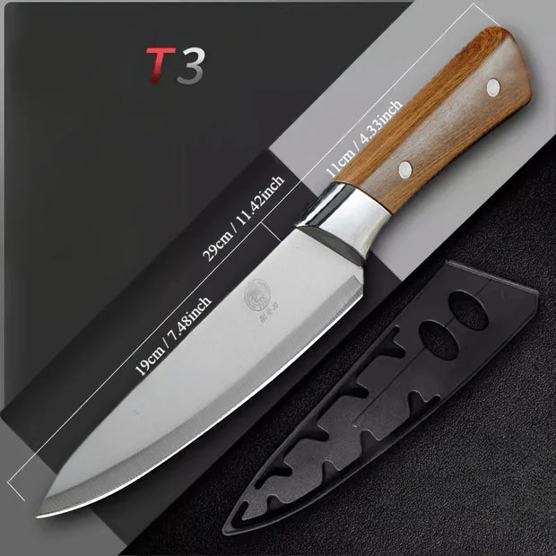 3-Piece Stainless Steel Knife Set