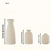 3PCS Bohemian Ceramic Vase Set