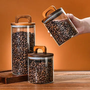 Korean Style Glass Sealed Storage Jar