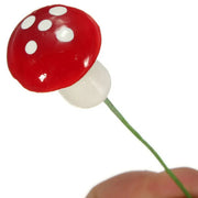 50Pcs Mini Red Foam Mushrooms