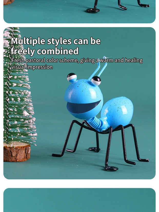 Creative Iron Ant Garden Ornament