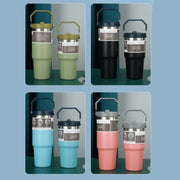 Stainless Steel Thermos Travel Cup Hot Cold Insulated