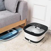 Collapsible Foot Spa with Heat, Bubbles & Red Light